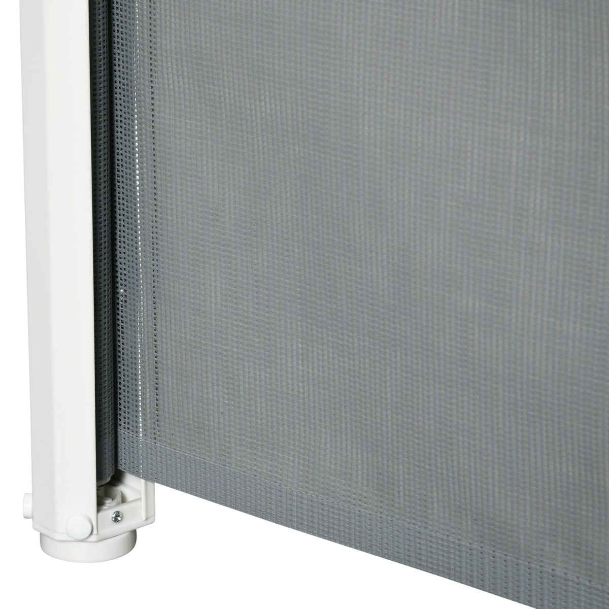 PawHut Treppenschutzgitter Metall kunststoff Grau
