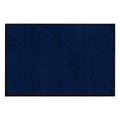 Homcom Fußmatte waschbar Gummiumrandung Dunkelblau 150 x 90 x 0,5 cm