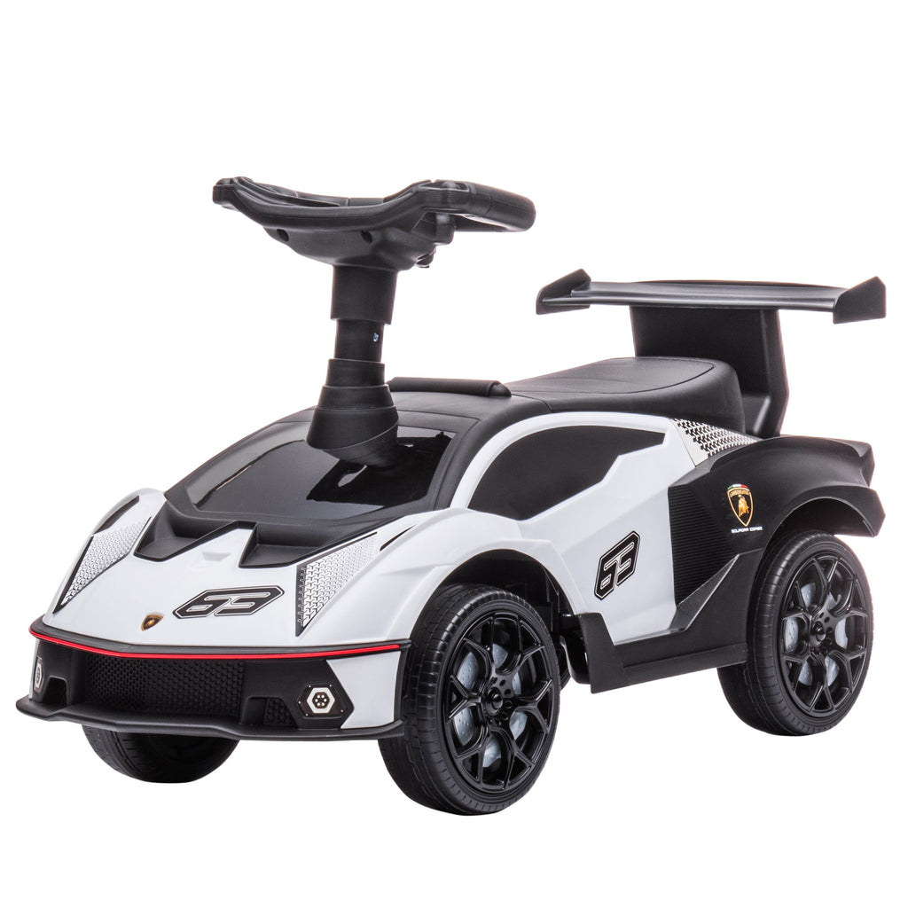 AIYAPLAY Rutscher Lamborghini-lizenziert, Rutscherauto mit Soundeffekten, Kippschutz, 67 cm x 28 x 38 cm