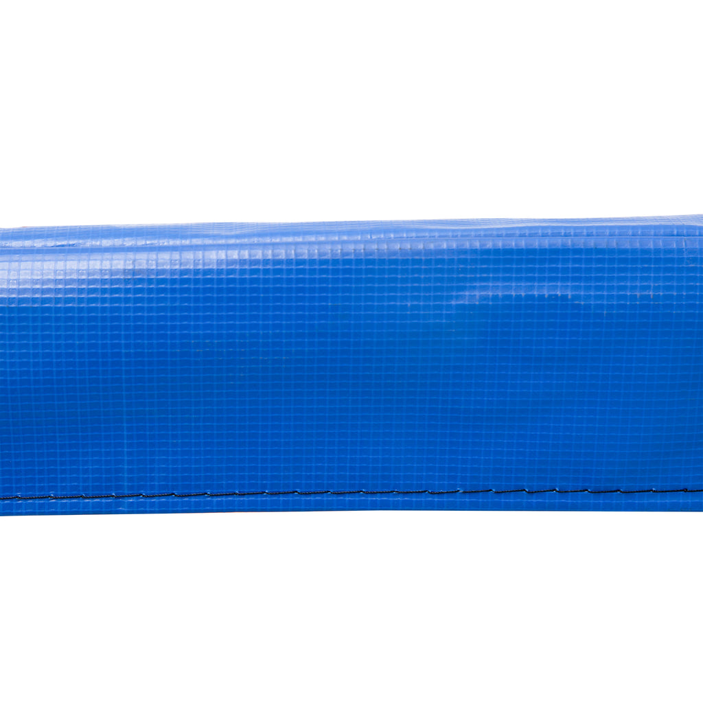 HOMCOM Trampolin Randabdeckung Ø366cm cm breit, Reißfest UV-resistent Federabdeckung, Wasserabweisend, Trampolinzubehör Randschutz Sicherheitsnetz Ersatzteile für Gartentrampoline, Blau