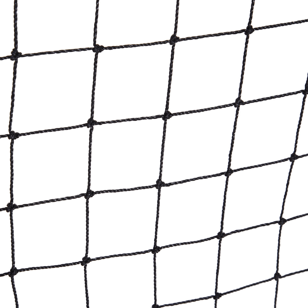HOMCOM Rebounder für Fußball, Prellwand Rebound Netz, Metallrohr mit PE-Gewebe, Kickback Rückprallwand für Baseball Basketball, Fußballtor für Jugendliche Training 96x80x96cm, Rot