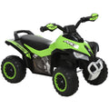 HOMCOM Kinder Rutschauto Tretauto mit Füßen rutschen Kinderauto Kinderfahrzeug für 18-36 Monate Licht Musik Kunststoff Stahl Grün 67,5 x 38 x 44 cm