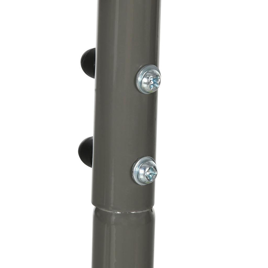 Outsunny Doppelschaukel-Set für Kinder aus Stahl und Kunststoff für Schaukelgestelle - 3 bis 6 Jahre 97,5 x 23 x 170 cm grün