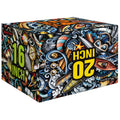 SPORTNOW Plyo Box 3 Höhen Jumping Box rutschfest für Zuhause und Fitnessstudio, 61x51x41 cm, Multicolor