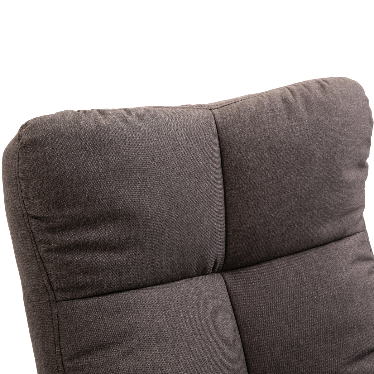 HOMCOM Relaxsessel mit Fußhocker, Stauraum, Elektrischer Massagesessel mit Liegefunktion, Drehbarer Fernsehsessel mit Seitentasche, Fernbedienung, Holzrahmen, Polyester, Braun