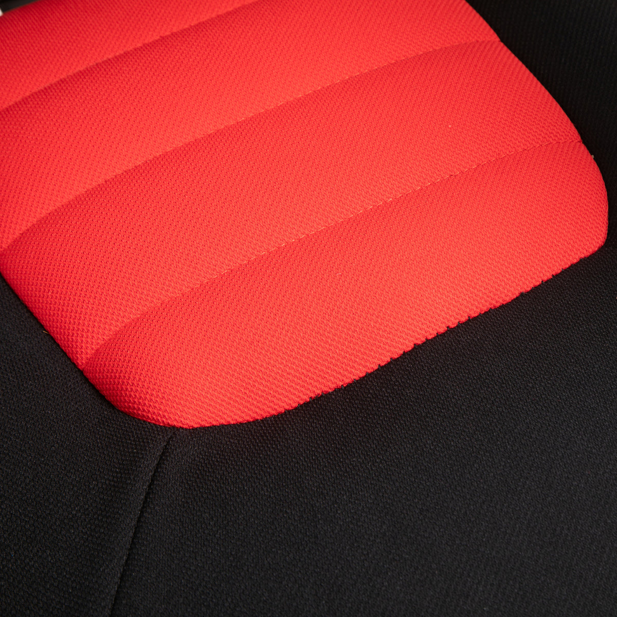 Vinsetto Ergonomischer Bürostuhl, Gaming Stuhl, Drehstuhl mit Fußstütze, PC Stuhl, Chefsessel,  höhenverstellbar, Polyester, Schwarz+Rot,58 x 63 x 112-122 cm