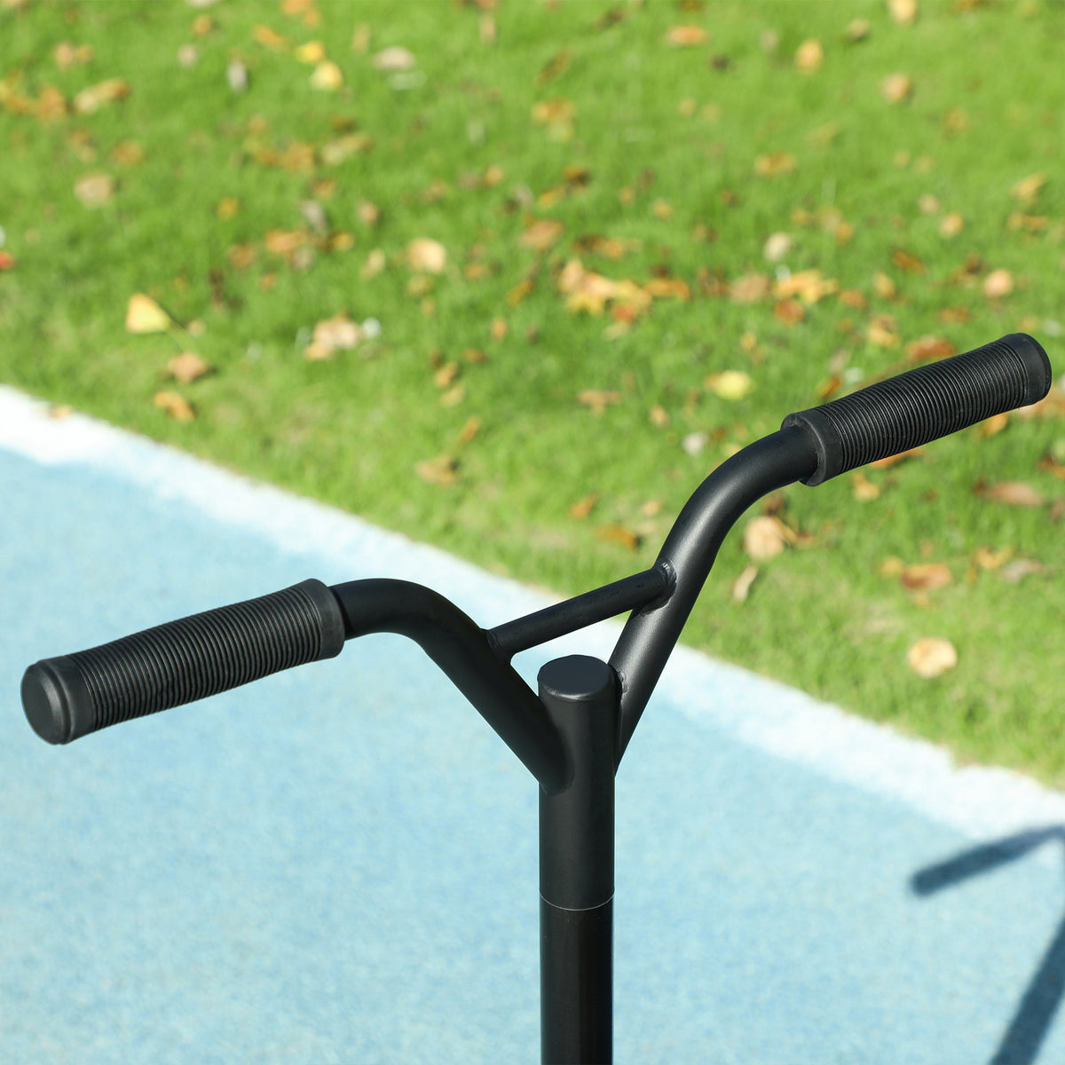 HOMCOM Pro Stunt-Scooter, Tretroller für Freestyle Tricks, Aluminium, Metall, Kunstleder, für Kinder und Erwachsene, Grün