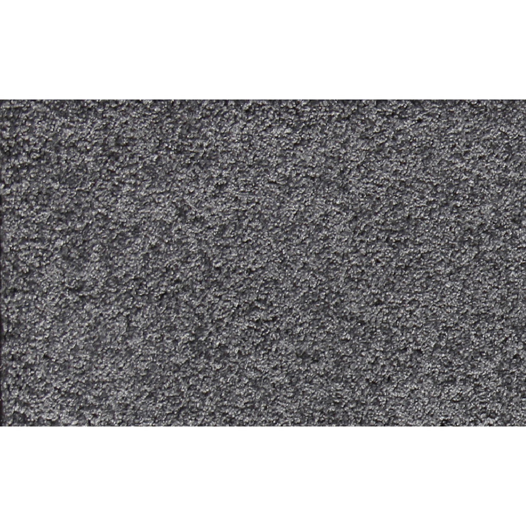 Homcom Fußmatte waschbar Gummiumrandung Grau 150 x 90 x 0,5 cm