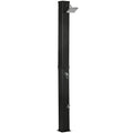 Outsunny Solardusche, um 360° drehbarer Duschkopf, Fußdusche, Wassererhitzung bis 60° C, schwarz, 19 x 20 x 217 cm