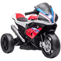 HOMCOM Kindermotorrad, Elektromotorrad, Scheinwerfer, 3 Musikmodi, für Kinder 1,5-5 Jahre, Rot, 82,5 x 42 x 54cm