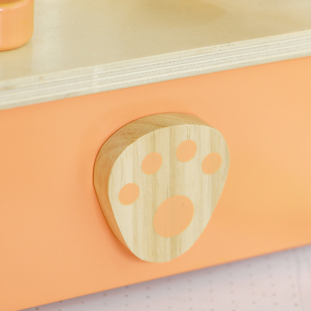 AIYAPLAY Kinder Mini-Küche aus Holz Spielzeug mit 12 Zubehörteilen Pfanne Pfannenwender Gewürzflaschen Obst Gemüse - für 3-5 Jahre -