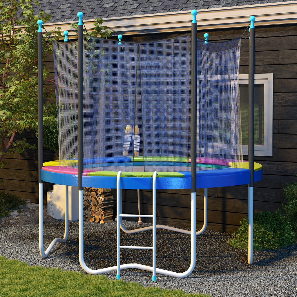 SPORTNOW Ersatz-Randabdeckung für Trampoline, wasserfest, reißfest, Ø244 cm, bunt