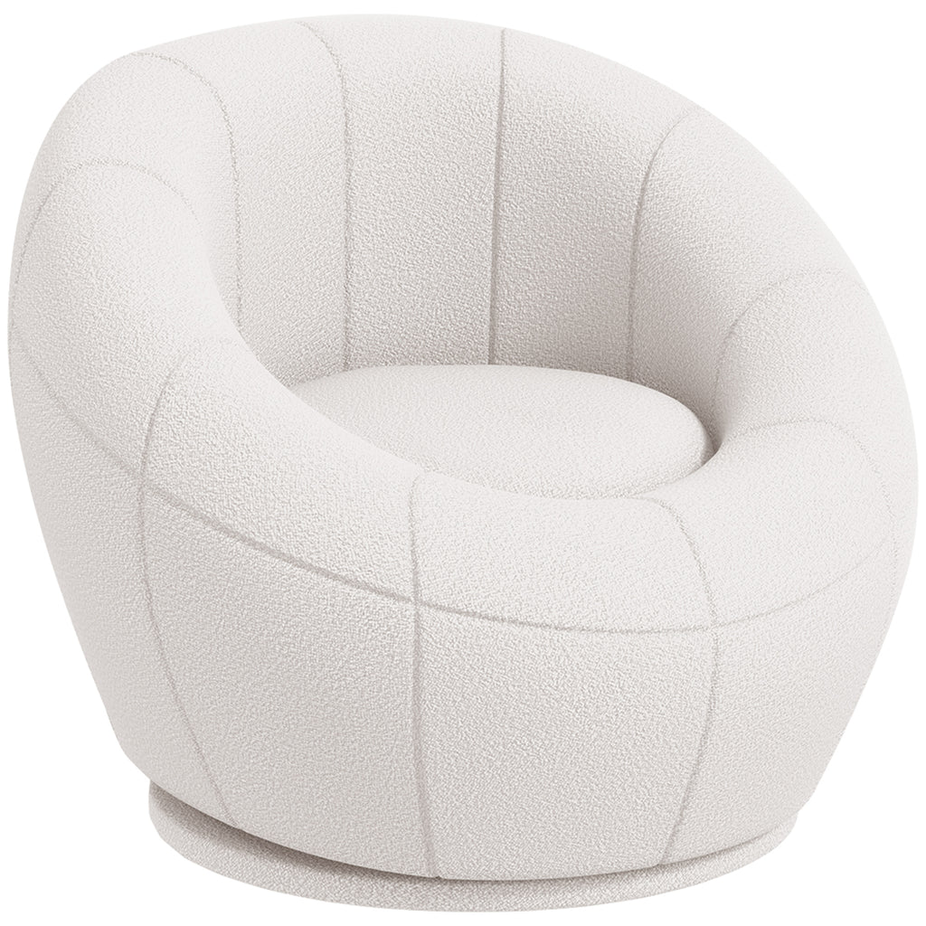 HOMCOM Kindersessel Kindermöbel Kinderhocker, Teddy-Fleece, 60 cm x 56 cm x 48 cm, Weiß