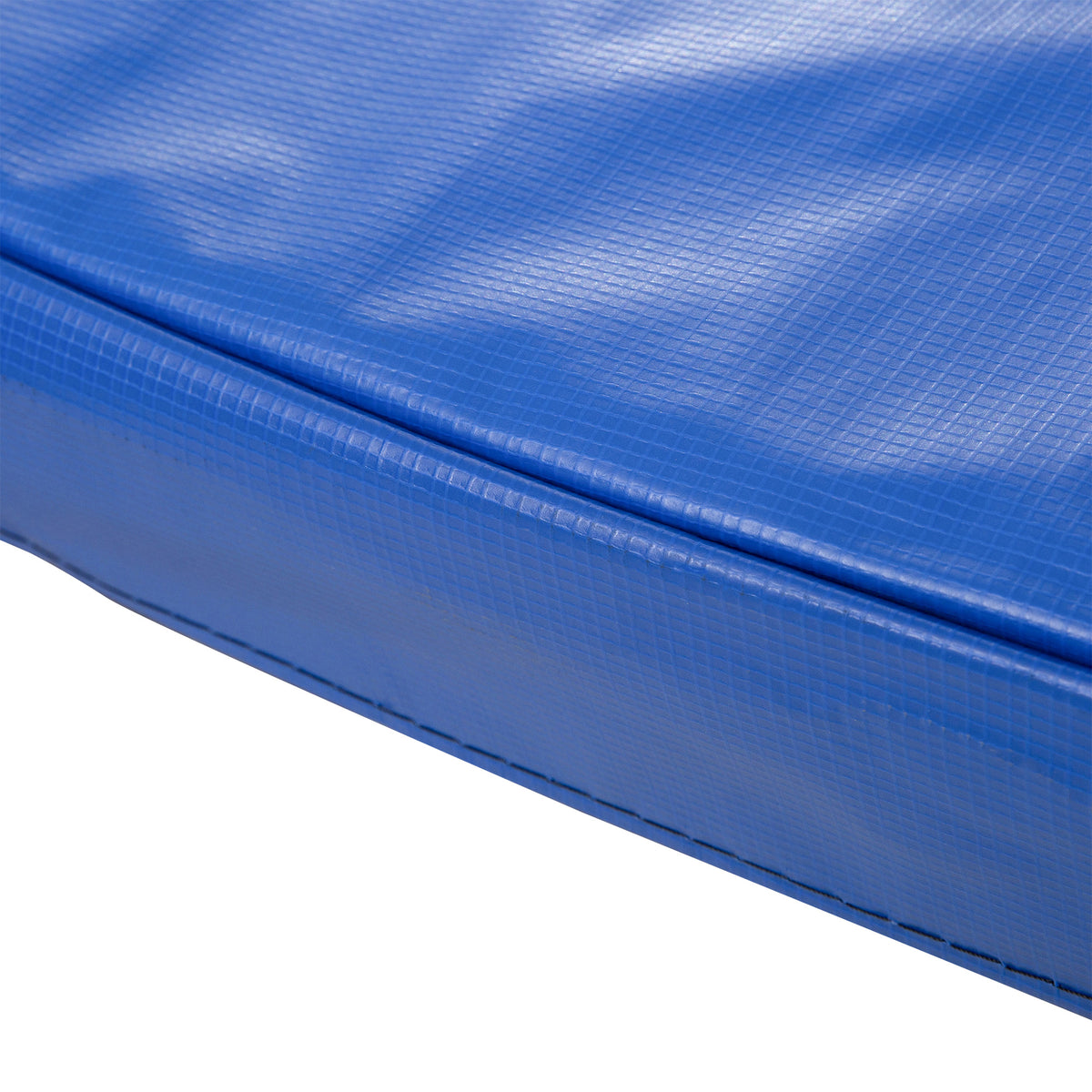 HOMCOM Trampolin Randabdeckung Ø366cm cm breit, Reißfest UV-resistent Federabdeckung, Wasserabweisend, Trampolinzubehör Randschutz Sicherheitsnetz Ersatzteile für Gartentrampoline, Blau