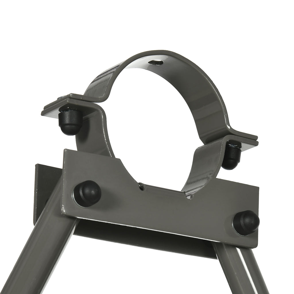 Outsunny Doppelschaukel-Set für Kinder aus Stahl und Kunststoff für Schaukelgestelle - 3 bis 6 Jahre 97,5 x 23 x 170 cm grün