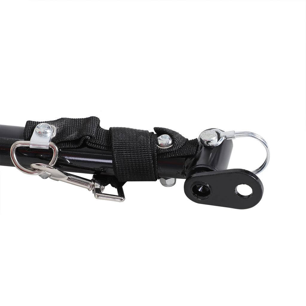 HOMCOM Fahrradanhänger Klappbar Lastenanhänger mit Kupplung,Transportwagen bis 40 kg belastbar, Transportanhänger Anhänger für Fahrrad Handwagen 140 x 88 x 60 cm