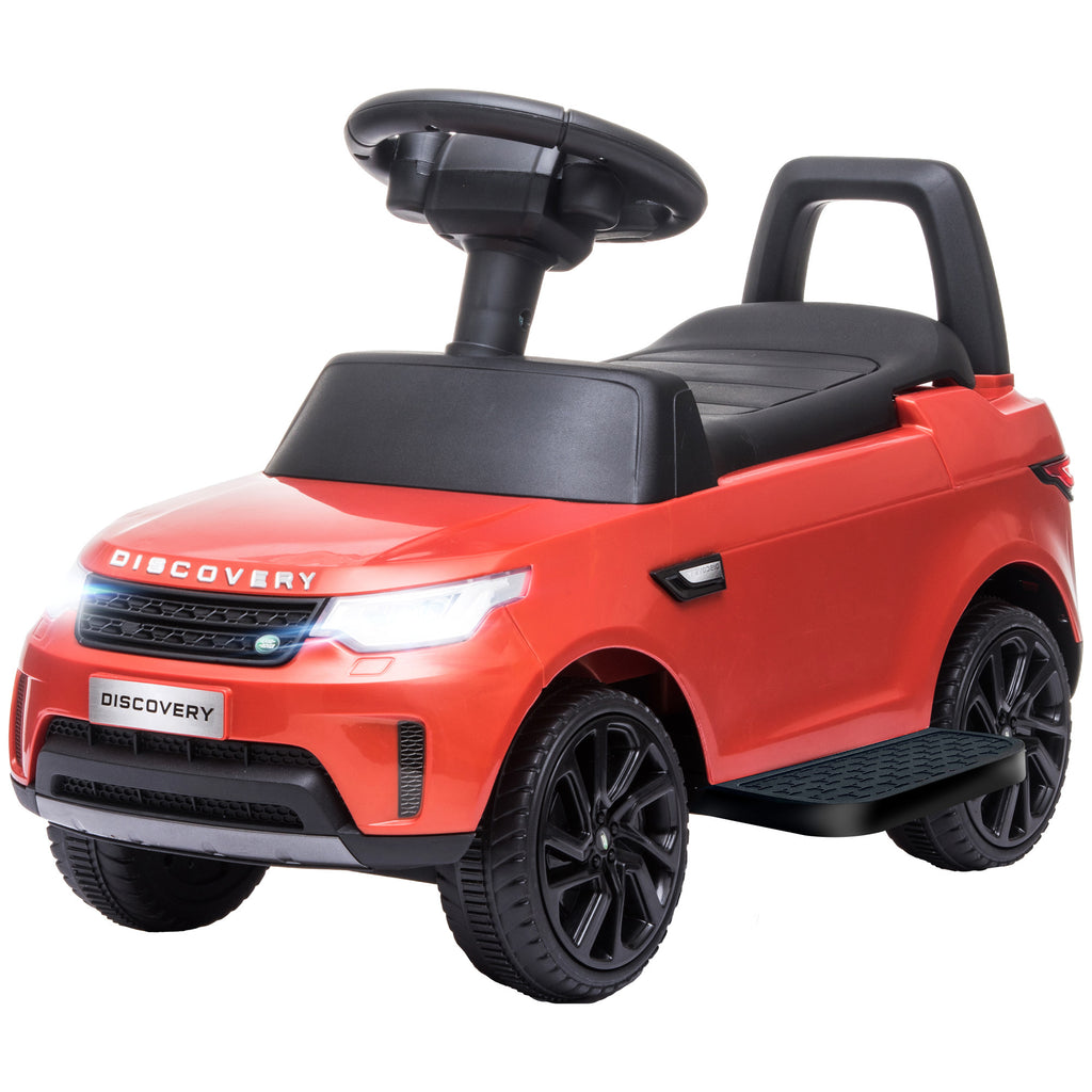 AIYAPLAY Elektroauto für Kinder mit Land Rover Lizenz, rutschendes Kinderfahrzeug mit Scheinwerfern, Hupe und Musik