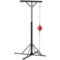 SPORTNOW Boxsackständer, höhenverstellbar, mit Speedball, Metallrahmen, 160L x 145B x 175-220H cm, Schwarz