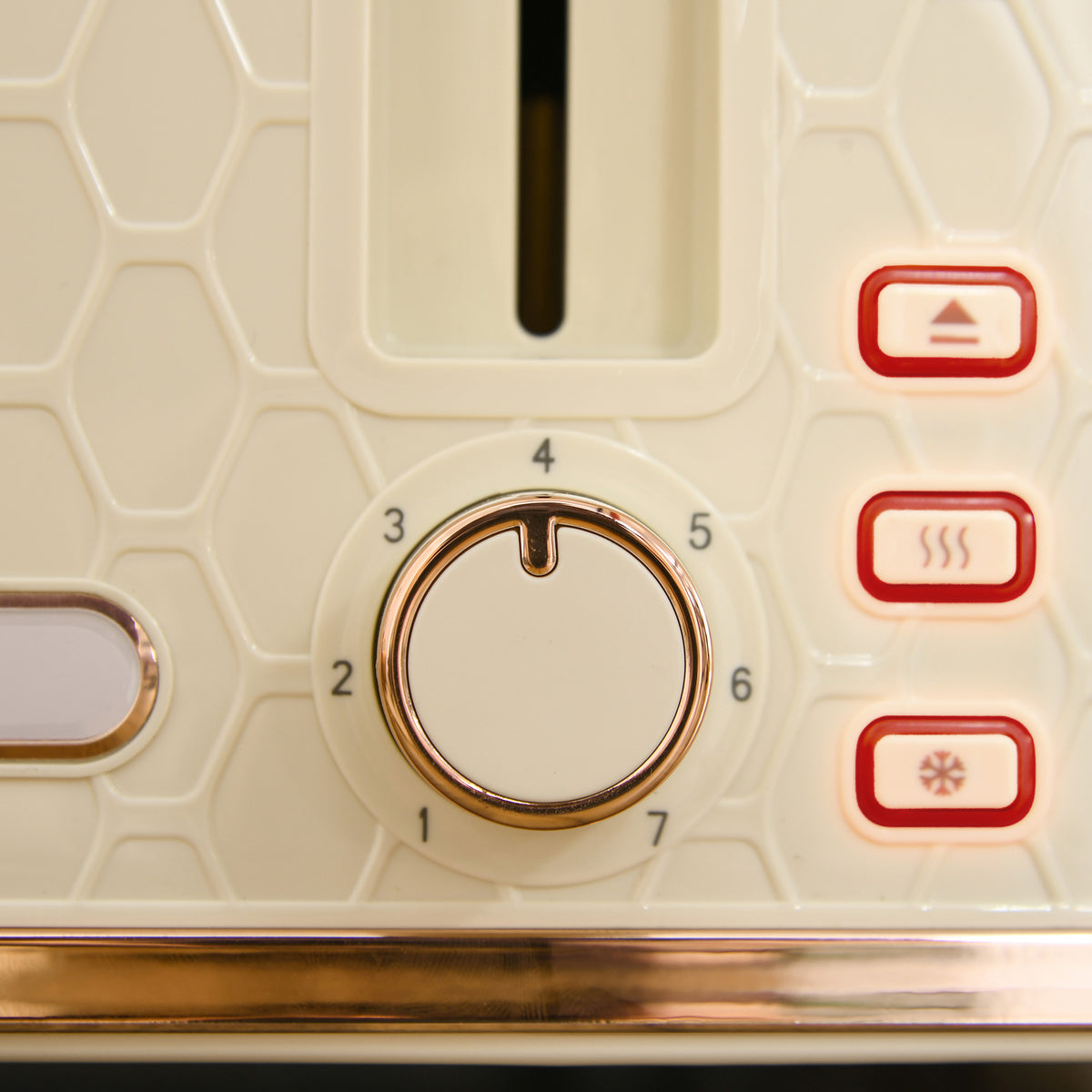 HOMCOM 2-in-1 Küchenset, Toaster und Wasserkocher, mehrere Optionen, 1,7 L, 4 Toastscheiben gleichzeitig, Kunststoff, Beige