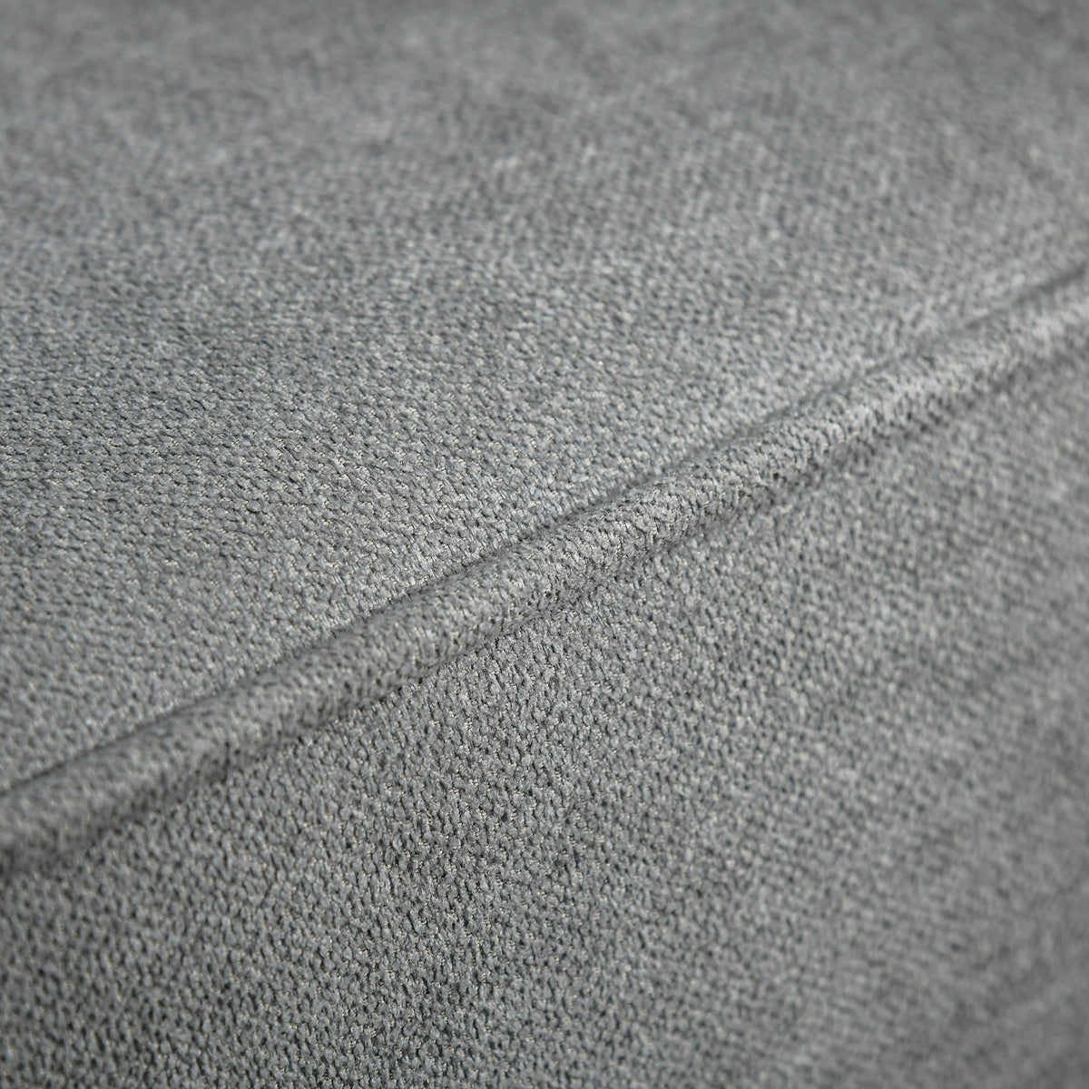 HOMCOM Schlafsofa 3-Sitzer Schlafcouch Stoffsofa Sofa mit Schlaffunktion Bettsofa mit verstellbarem Winkel Vintage Eukalyptusholz Baumwolle Grau