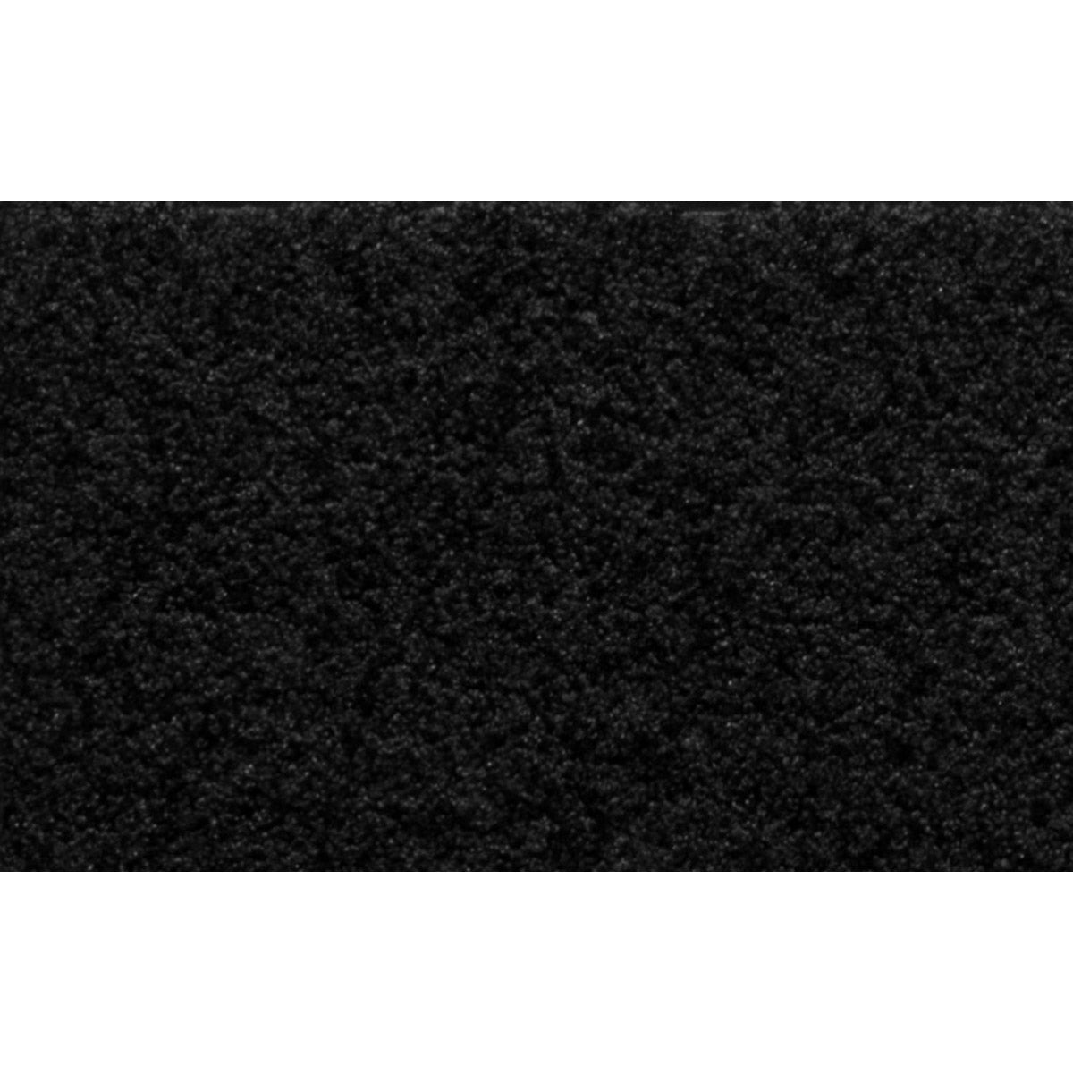 Homcom Fußmatte waschbar Gummiumrandung Schwarz 150 x 90 x 0,5 cm